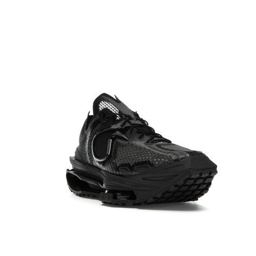 Кроссы Nike Zoom MMW 004 Triple Black - мужская сетка размеров