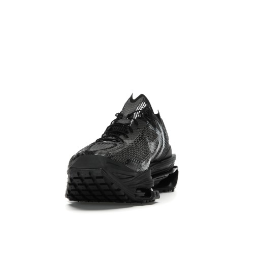 Кроссы Nike Zoom MMW 004 Triple Black - мужская сетка размеров