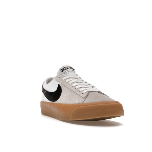 Кроссы Nike SB Zoom Blazer Low Pro GT White Gum - мужская сетка размеров