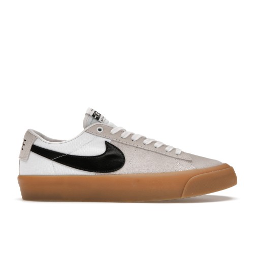 Кроссы Nike SB Zoom Blazer Low Pro GT White Gum - мужская сетка размеров