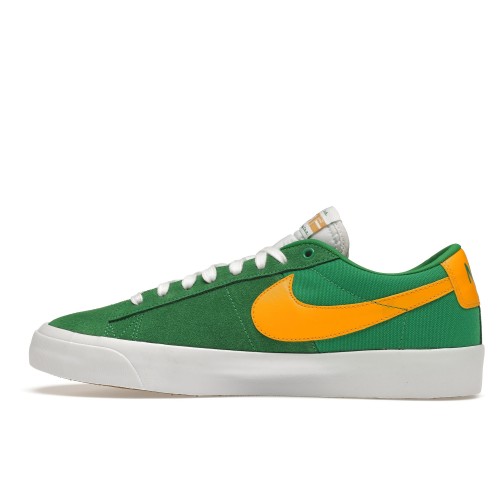 Кроссы Nike SB Zoom Blazer Low Pro GT Lucky Green - мужская сетка размеров