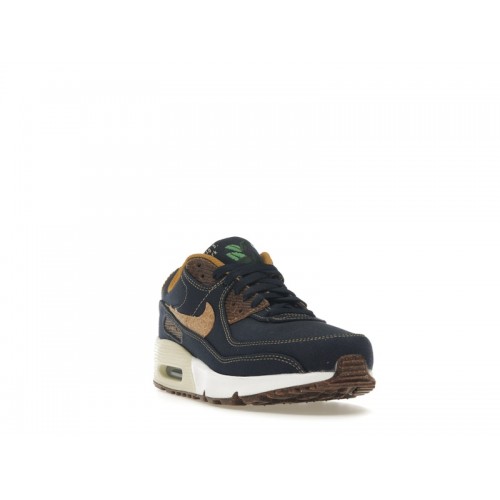 Nike Air Max 90 Obsidian Cork (GS) - подростковая сетка размеров