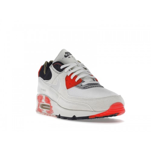 Кроссы Nike Air Max III PRM Archetype Bright Crimson - мужская сетка размеров