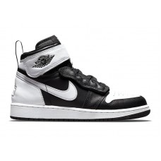 Подростковые Jordan 1 High FlyEase Black White (GS)