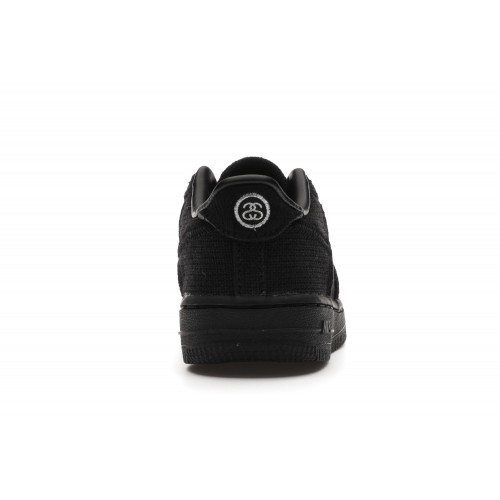 Кроссы Nike Air Force 1 Low Stussy Black (TD) - детская сетка размеров