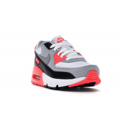 Кроссы Nike Air Max 90 Infrared (2020) (PS) - детская сетка размеров