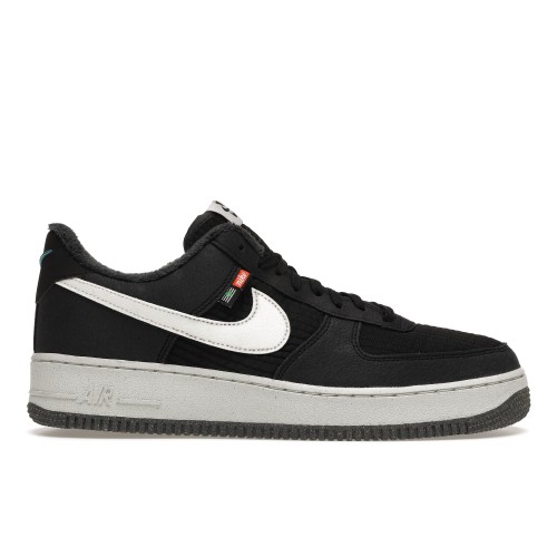 Кроссы Nike Air Force 1 Low 07 LV8 Toasty Black White - мужская сетка размеров