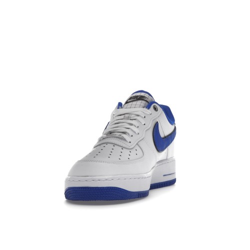 Кроссы Nike Air Force 1 Low 07 LV8 Motocross White Royal Blue Black - мужская сетка размеров