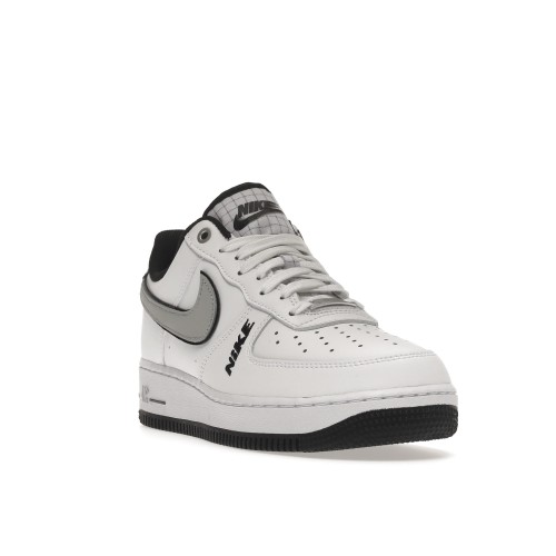 Кроссы Nike Air Force 1 Low 07 LV8 Motocross White Grey Black - мужская сетка размеров