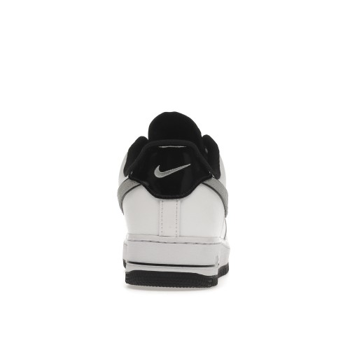 Кроссы Nike Air Force 1 Low 07 LV8 Motocross White Grey Black - мужская сетка размеров