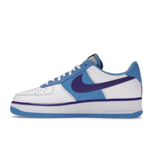 Кроссы Nike Air Force 1 Low 07 LV8 NBA 75th Anniversary Lakers - мужская сетка размеров