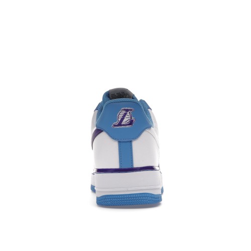 Кроссы Nike Air Force 1 Low 07 LV8 NBA 75th Anniversary Lakers - мужская сетка размеров