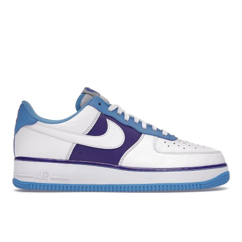 Кроссы Nike Air Force 1 Low 07 LV8 NBA 75th Anniversary Lakers - мужская сетка размеров