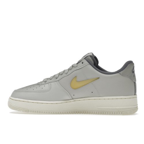 Кроссы Nike Air Force 1 Low 07 Jewel Light Bone Coconut Milk - мужская сетка размеров