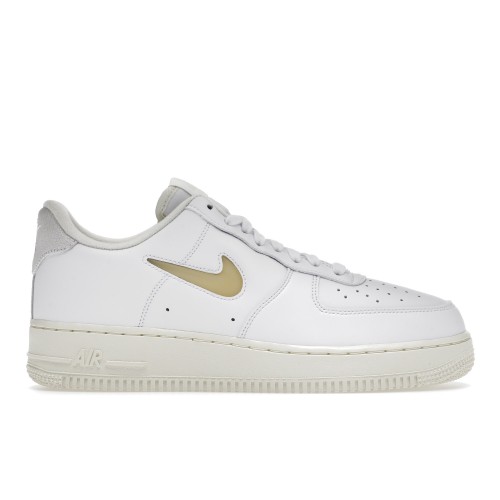 Кроссы Nike Air Force 1 Low 07 Jewel Pale Vanilla - мужская сетка размеров