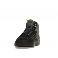 Кроссовки Nike SB Zoom Blazer Mid PRM Acclimate Cool Grey Yellow Strike