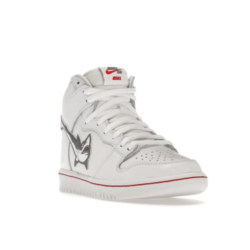 Кроссы Nike SB Dunk High Oski Great White - мужская сетка размеров