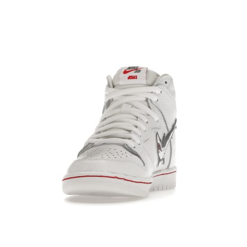 Кроссы Nike SB Dunk High Oski Great White - мужская сетка размеров