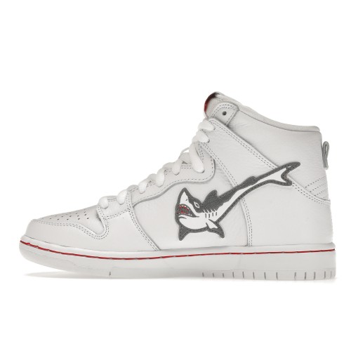 Кроссы Nike SB Dunk High Oski Great White - мужская сетка размеров