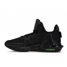 Кроссовки Nike LeBron Witness 6 Black Fluorescent Yellow