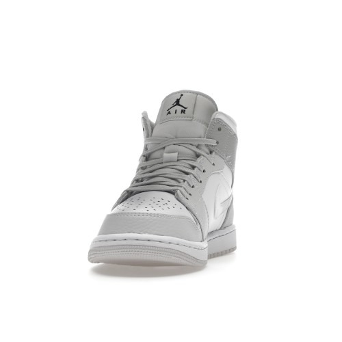 Кроссы Jordan 1 Mid Grey Camo - мужская сетка размеров