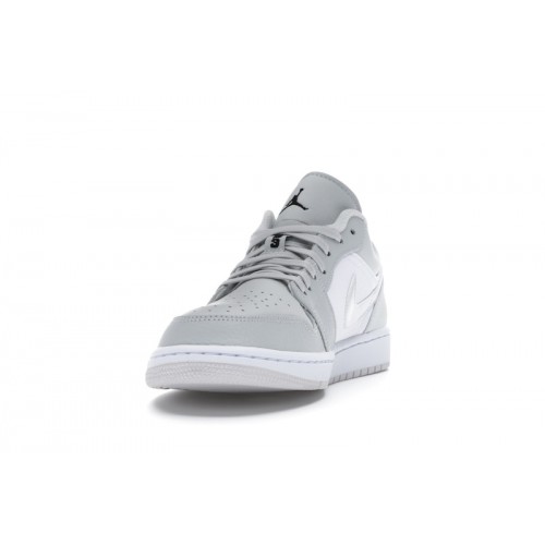 Кроссы Jordan 1 Low White Camo - мужская сетка размеров