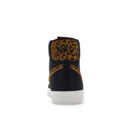 Кроссы Nike Blazer Mid Leopard Print (W) - женская сетка размеров
