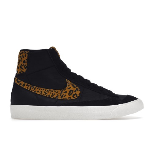 Кроссы Nike Blazer Mid Leopard Print (W) - женская сетка размеров
