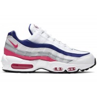 Женские кроссовки Nike Air Max 95 White Hyper Pink (W)