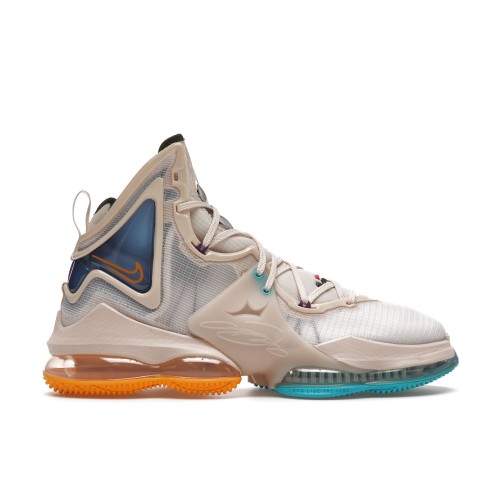 Кроссы Nike LeBron 19 Minneapolis Lakers - мужская сетка размеров