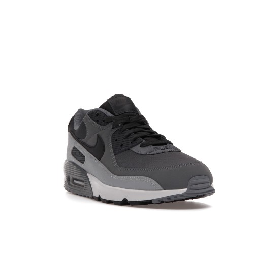 Кроссы Nike Air Max 90 Anthracite Dark Grey - мужская сетка размеров