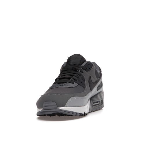 Кроссы Nike Air Max 90 Anthracite Dark Grey - мужская сетка размеров