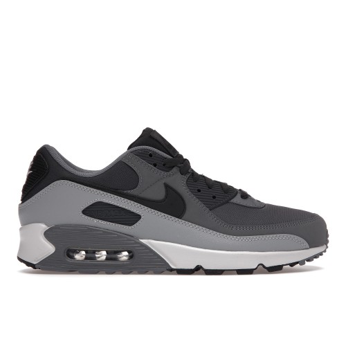 Кроссы Nike Air Max 90 Anthracite Dark Grey - мужская сетка размеров