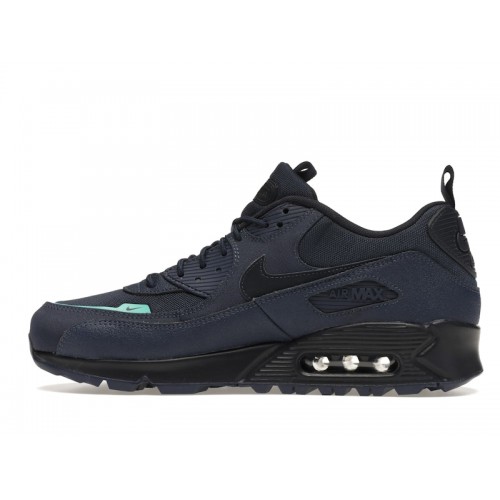 Кроссы Nike Air Max 90 Surplus Midnight Navy - мужская сетка размеров