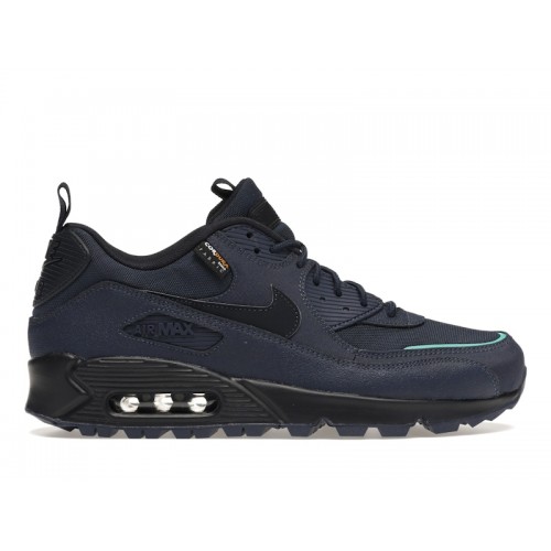 Кроссы Nike Air Max 90 Surplus Midnight Navy - мужская сетка размеров