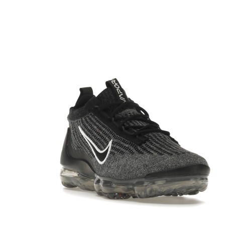 Кроссы Nike Air VaporMax 2021 FK Black White Anthracite - мужская сетка размеров