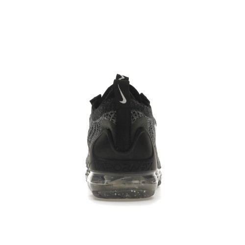 Кроссы Nike Air VaporMax 2021 FK Black White Anthracite - мужская сетка размеров