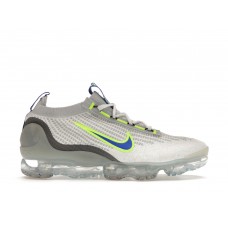 Кроссовки Nike Air VaporMax 2021 White Royal Volt