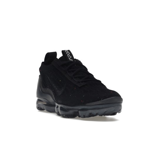 Кроссы Nike Air VaporMax 2021 FK Triple Black (W) - женская сетка размеров