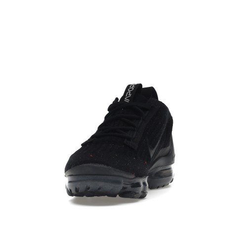 Кроссы Nike Air VaporMax 2021 FK Triple Black (W) - женская сетка размеров