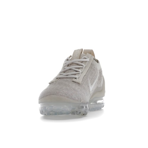 Кроссы Nike Air VaporMax 2021 FK Oatmeal (W) - женская сетка размеров