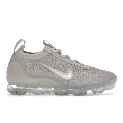 Кроссы Nike Air VaporMax 2021 FK Oatmeal (W) - женская сетка размеров