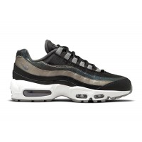 Женские Nike Air Max 95 Black Metallic Pewter (W)