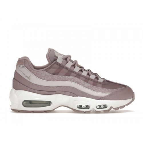 Кроссы Nike Air Max 95 Plum Fog (W) - женская сетка размеров