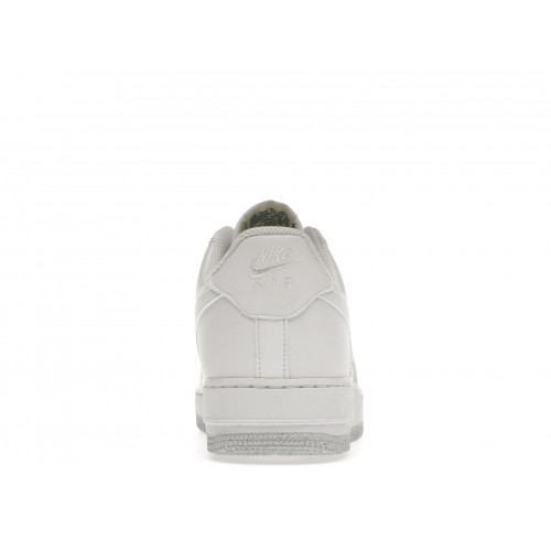 Кроссы Nike Air Force 1 Low Next Nature White Metallic Grey (W) - женская сетка размеров