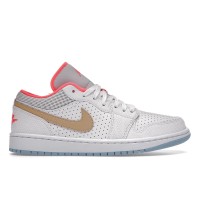 Женские кроссовки Jordan 1 Low SE White Sesame (W)