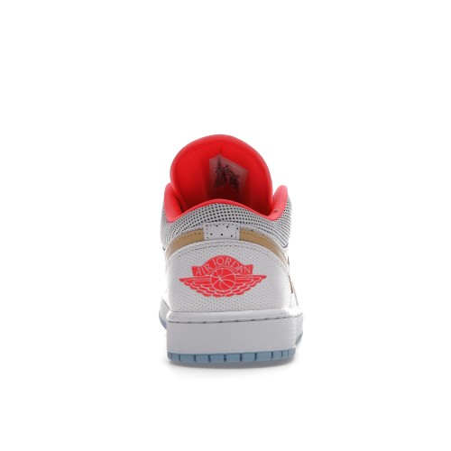 Кроссы Jordan 1 Low SE White Sesame (W) - Женская сетка размеров