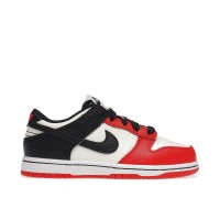 Детские кроссовки Nike Dunk Low EMB NBA 75th Anniversary Chicago (PS)