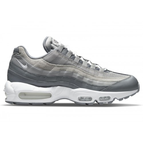 Кроссы Nike Air Max 95 Medium Grey - мужская сетка размеров