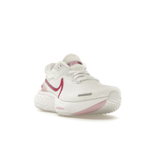 Кроссы Nike ZoomX Invincible Run Flyknit 2 White Light Arctic Pink (W) - женская сетка размеров